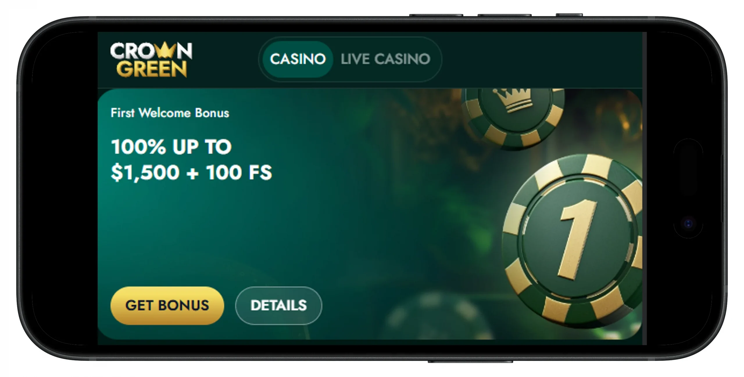 Ofertas de bonos y códigos promocionales de Crowngreen Casino en Argentina